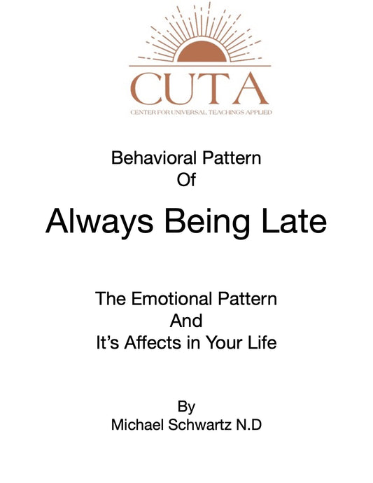 Behavioral Pattern of Always Being Late