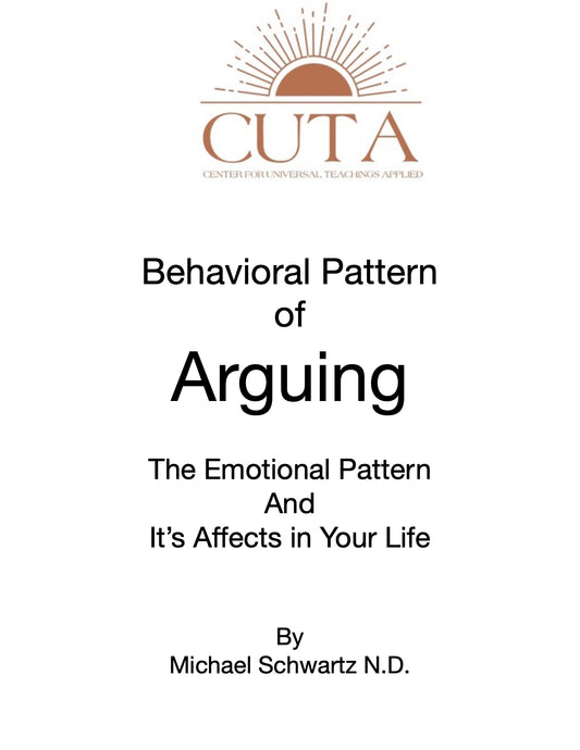 Behavioral Pattern of Arguing