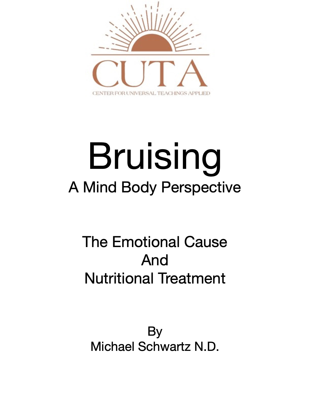 Bruising Booklet