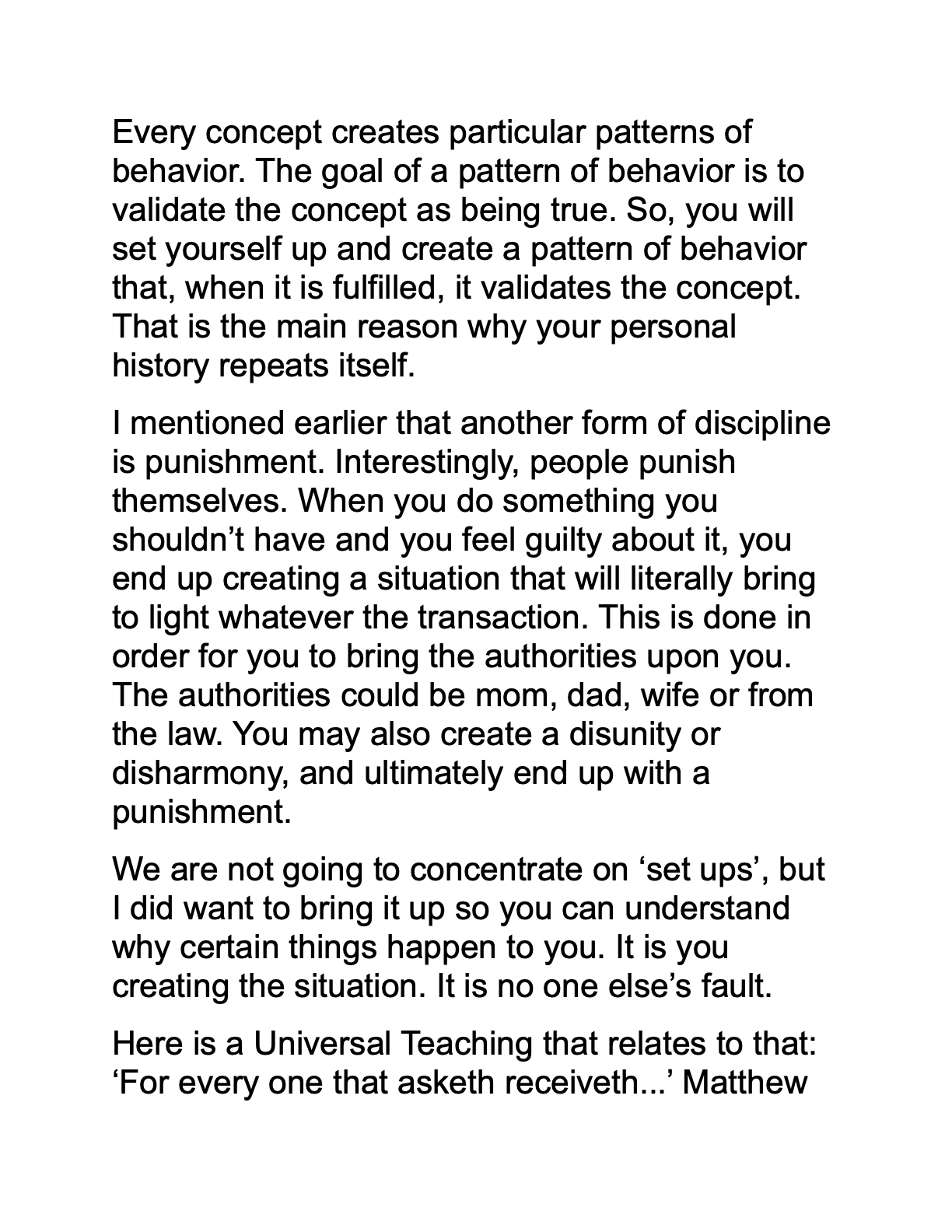 Discipline of Discipline