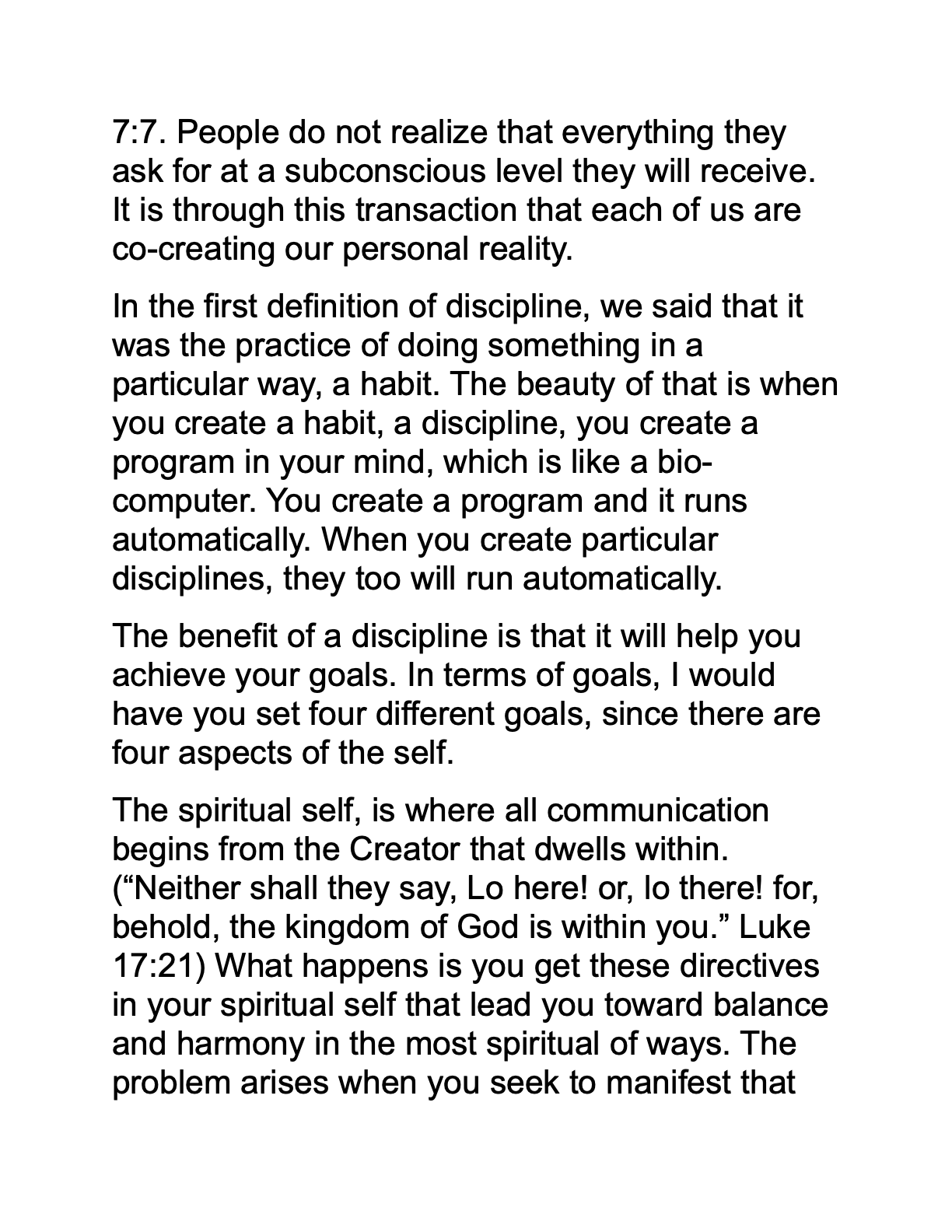 Discipline of Discipline