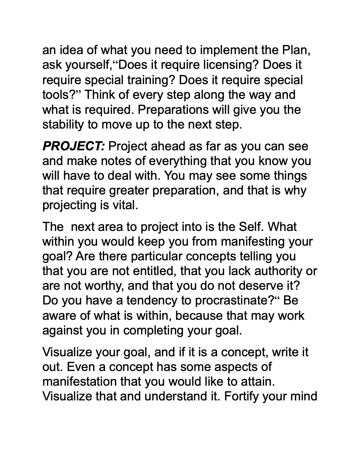 Discipline of Thought