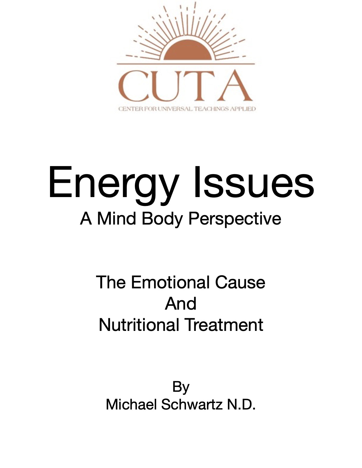 Energy Issues
