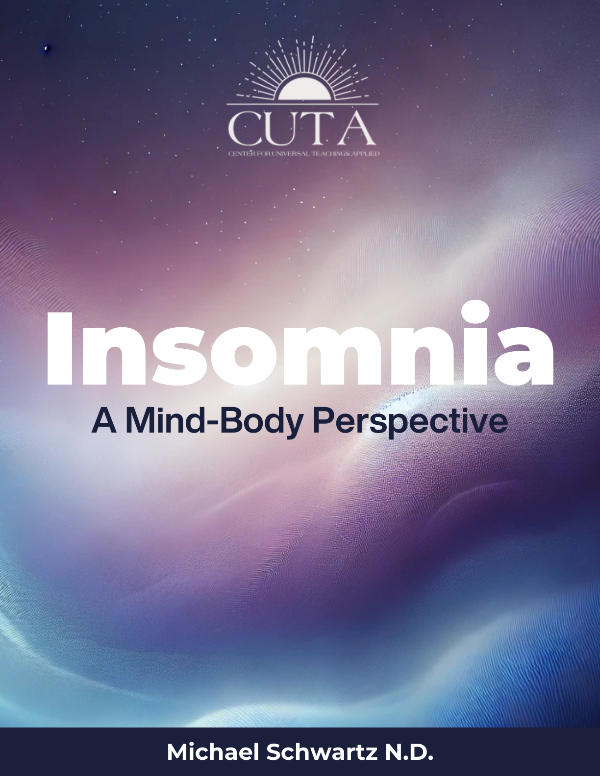 Insomnia Booklet