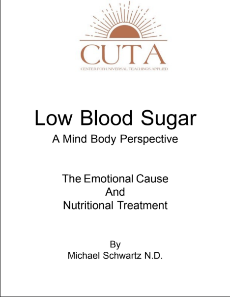 Low Blood Sugar Booklet