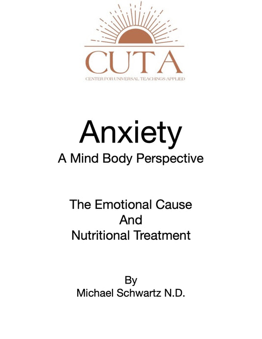 Anxiety Booklet