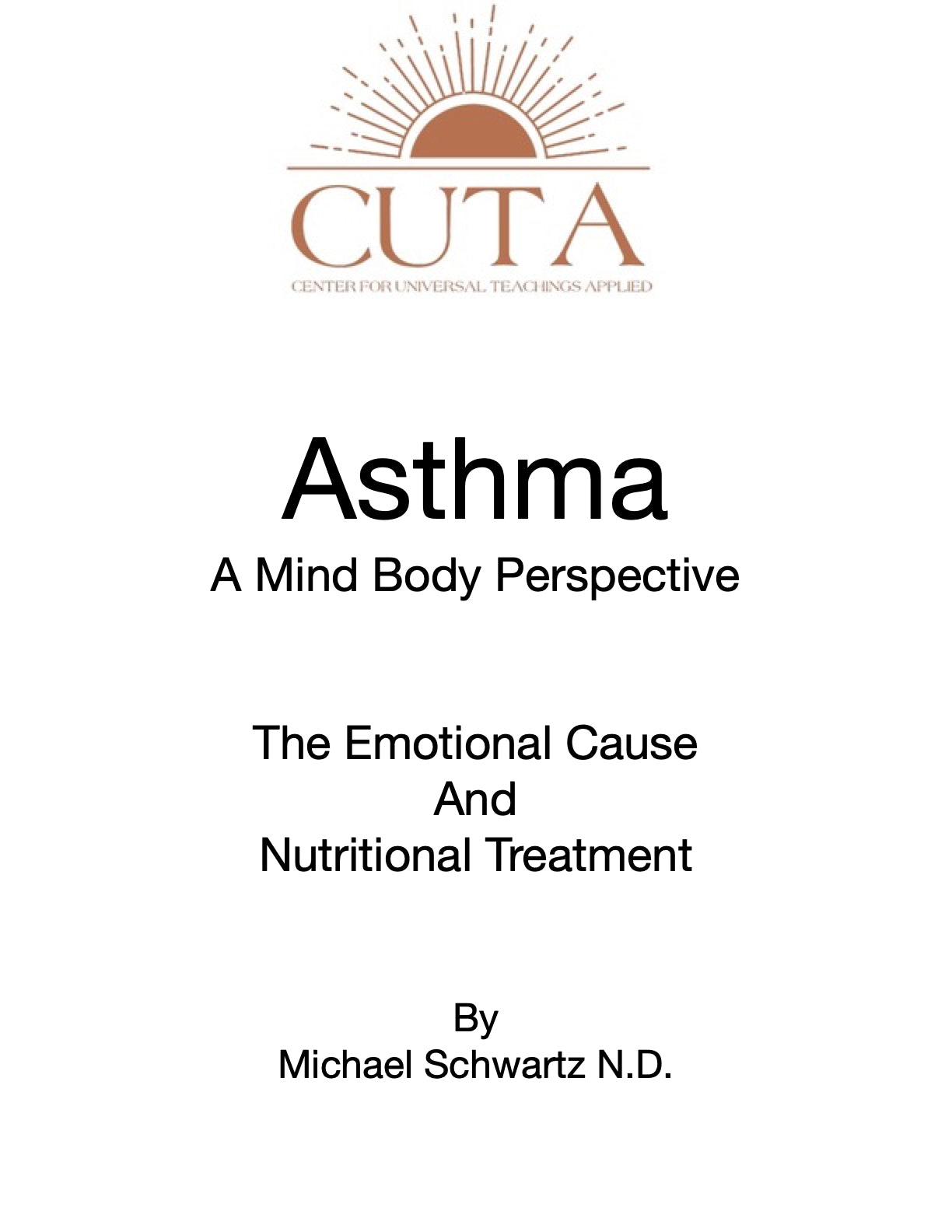 Asthma Booklet