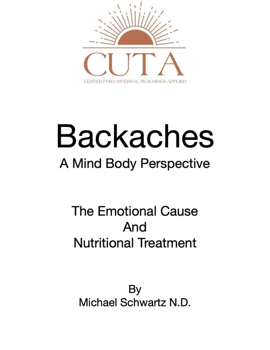 Backaches Booklet