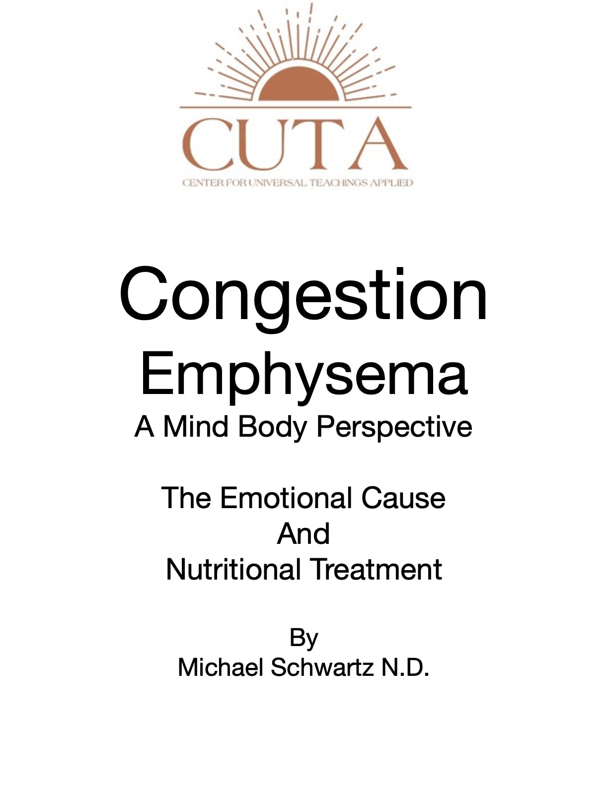 Congestion Emphysema