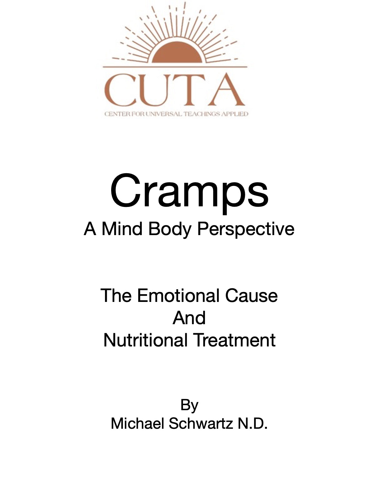 Cramps Booklet