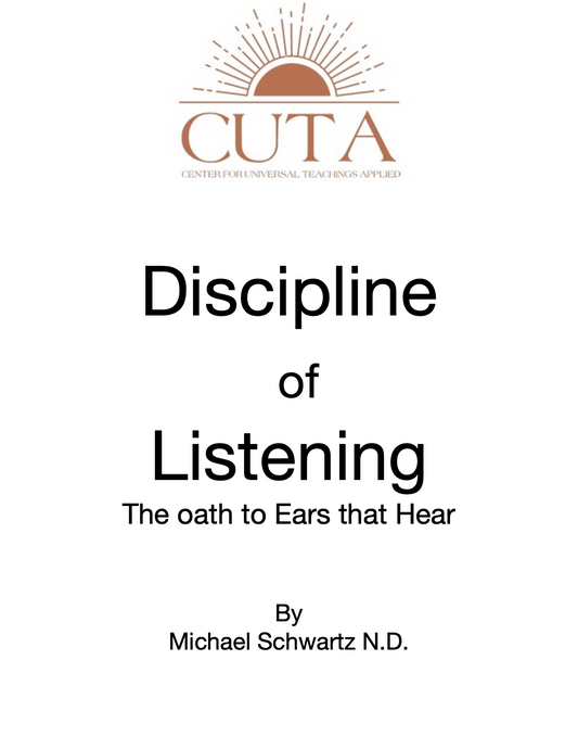Discipline of Listening