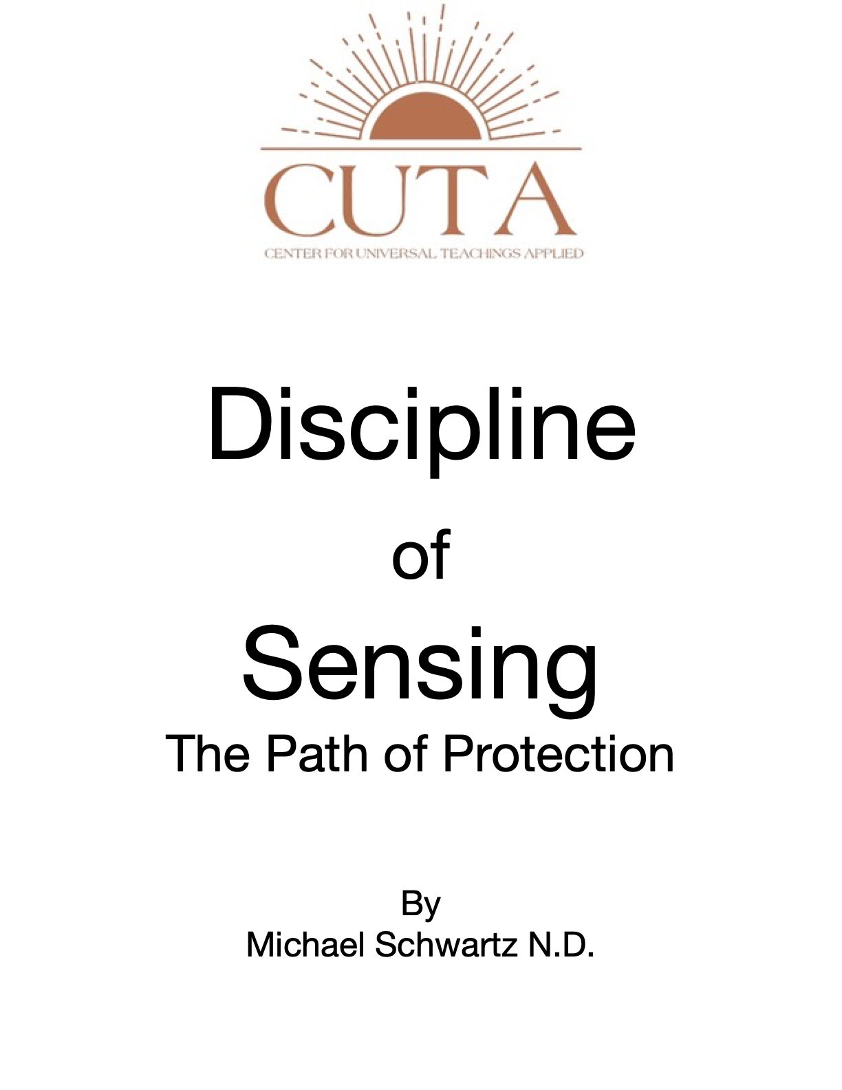 Discipline of Sensing