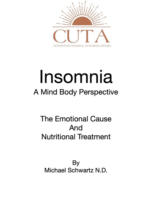 Insomnia Booklet