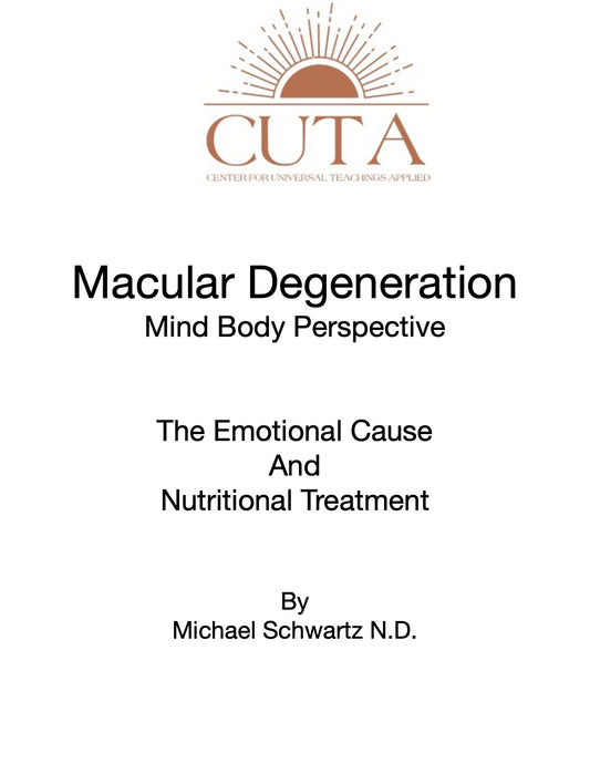 Macular Degeneration Booklet