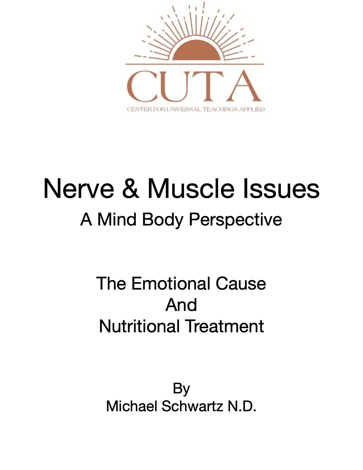 Nerve & Muscle Issues