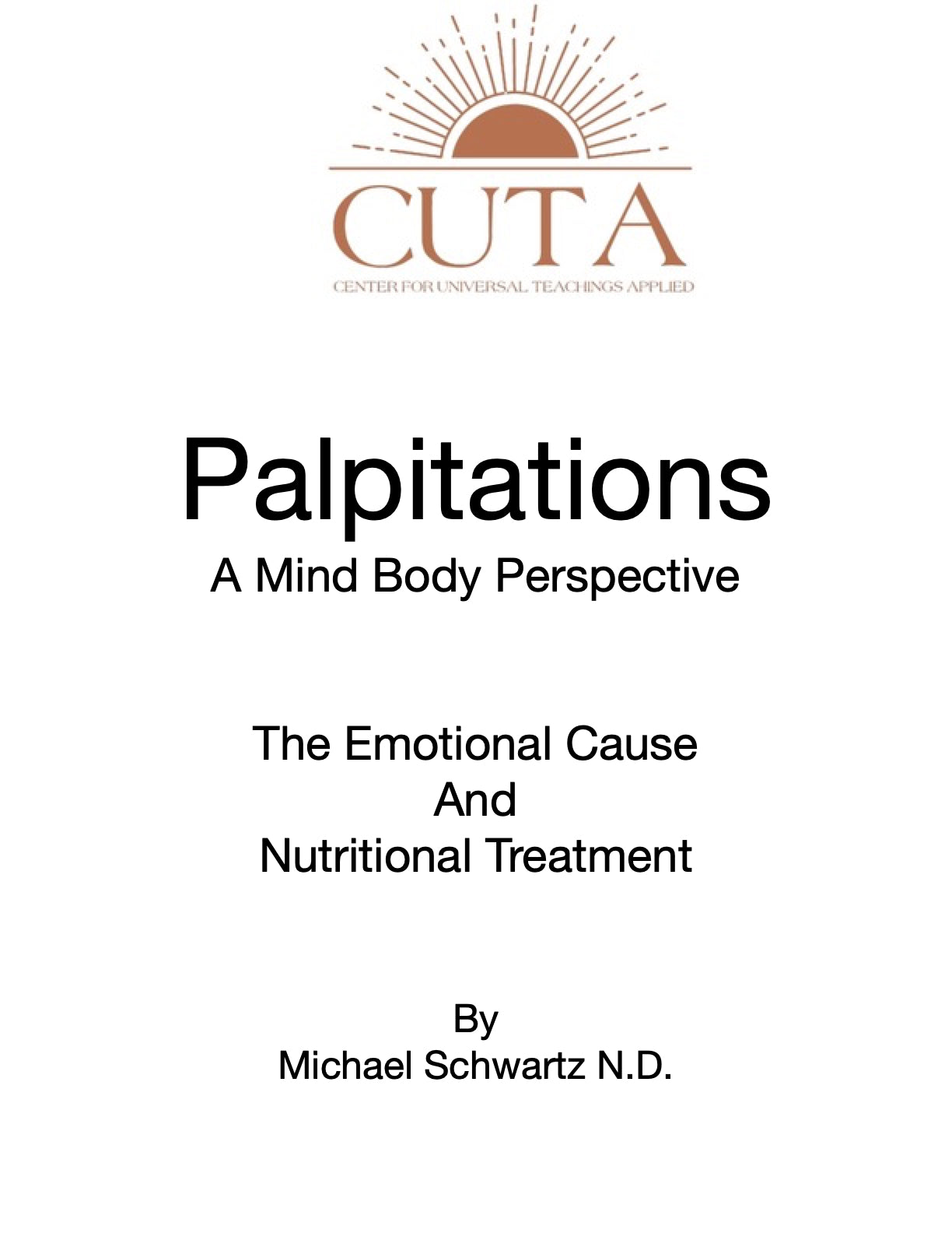 Palpitations Booklet