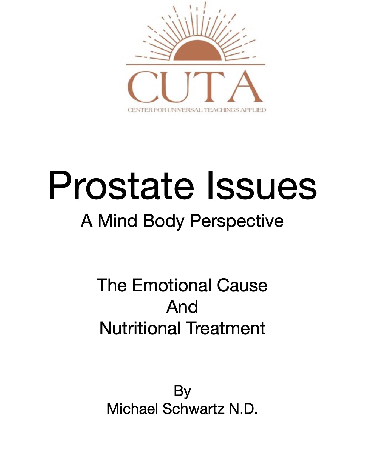 Prostate Issues